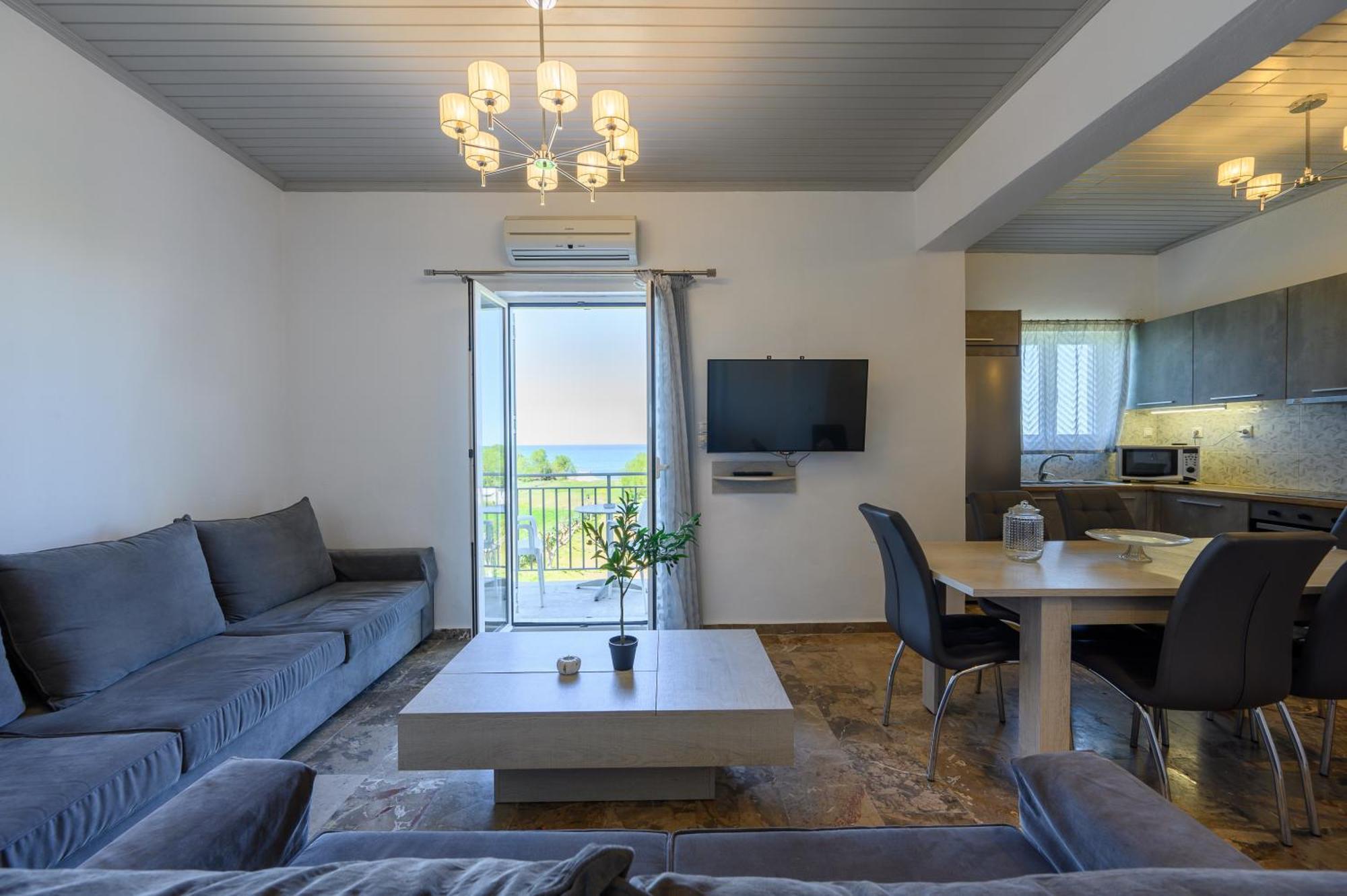 Beachfront First-Floor Suite Georgioupoli Buitenkant foto